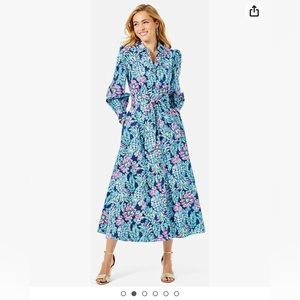 Lily Pulitzer Mira Stretch Shirtdress
